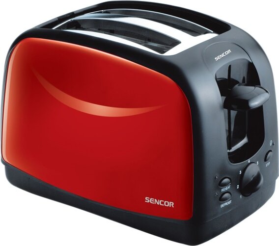 Sencor STS 2652RD kenyérpirító, 2 szeletes, piros