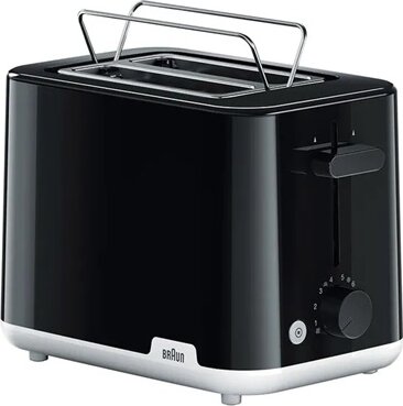 Braun HT 1010BK kenyérpirító, 2 szeletes, fekete
