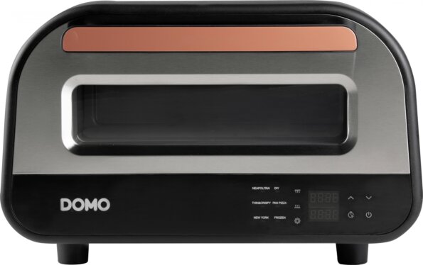 DOMO Pizza Genius DO9289PZ pizzasütő, 1700W, rozsdamentes acél