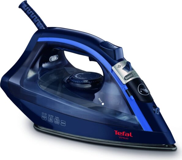 Tefal FV1713 Virtuo gőzölős vasaló, 2000W, sötétkék