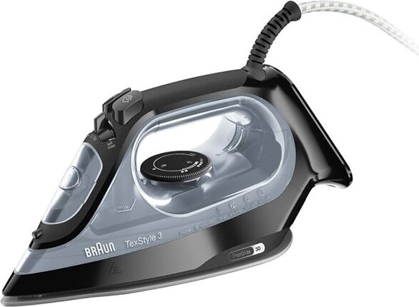 Braun TexStyle 3 SI 3055 gőzölős vasaló, 2400W, fekete