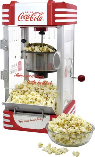 Salco Coca-Cola SNP-27CC popcorn készítő