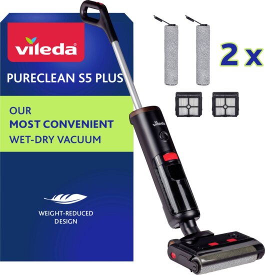 Vileda PureClean S5 Plus vezeték nélküli álló porszívó Vileda PureClean S5 Plus vezeték nélküli álló porszívó