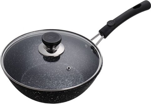 TOO KT-555 serpenyő fedővel, 24cm