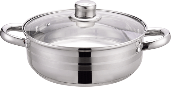 TOO KT-221 kétfüles serpenyő fedővel, 28cm