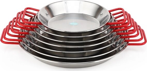 TOO KT-312 Paella serpenyő szilikon fogóval, 24cm