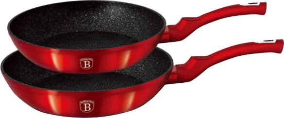 Berlinger Haus BH/1612 Burgundy Metallic Line serpenyő szett, 2 részes