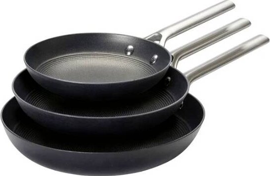 Qdesign 190-061 serpenyő készlet, 3 részes Qdesign 190-061 serpenyő készlet, 3 részes