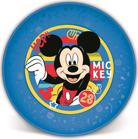 IRIS Licenc Mickey joy műanyag lapostányér