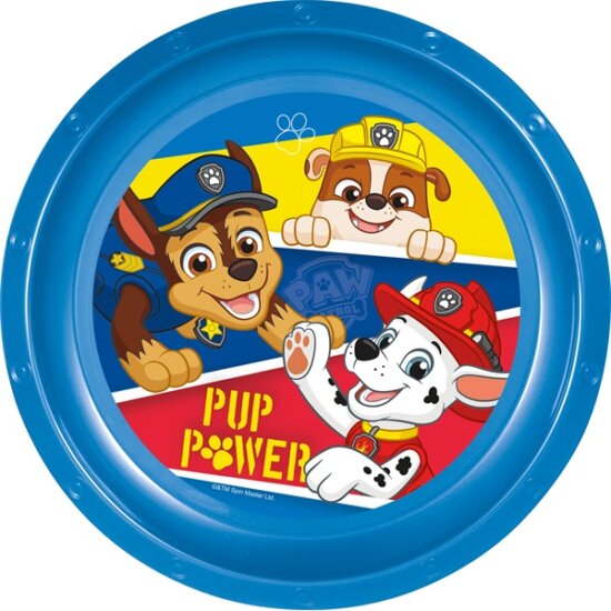 IRIS Licence Mancs őrjárat műanyag lapostányér