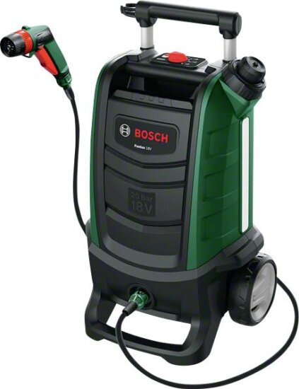 Bosch Fontus 18V akkus magasnyomású mosó akku és töltő nélkül, 20 bar
