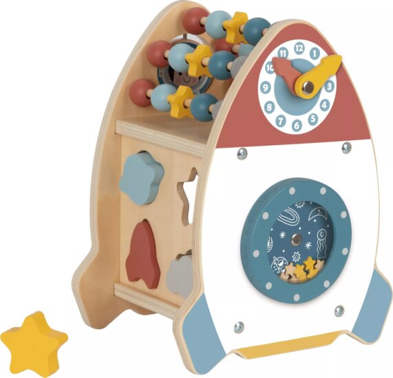 Tooky Toy, Foglalkoztató rakéta, fa