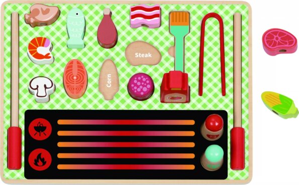 Tooky Toy, Fa grill játékszett kiegészítőkkel