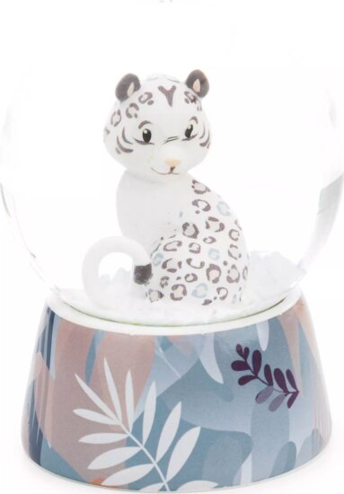 Nici, Elleni Snowbell hópárduc hógömb, 6,5 cm