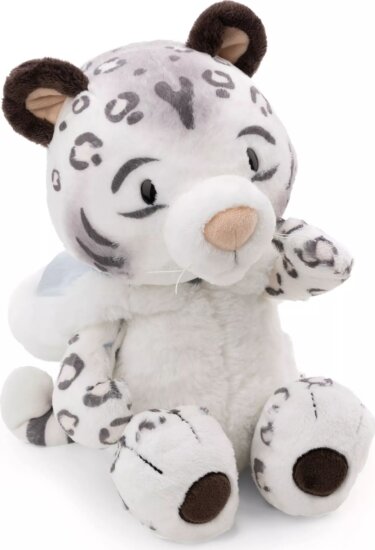 NICI GREEN, Eleni Snowbell plüss hópárduc, sapkás, lógó, 35 cm