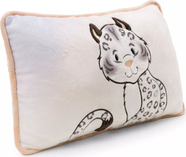 NICI GREEN, Eleni Snowbell hópárduc párna, 43 x 25 cm