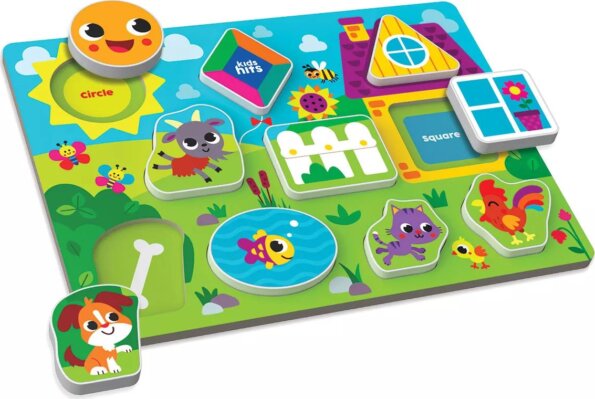 Kids Hits, Fa formaillesztő puzzle, Farm