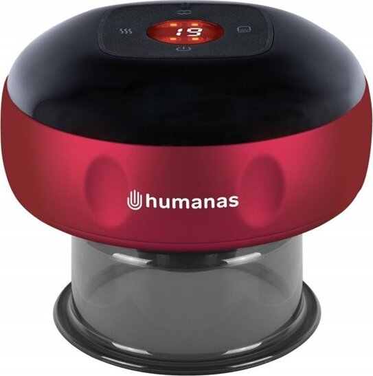 Humanas BB01 köpölyöző készülék, piros
