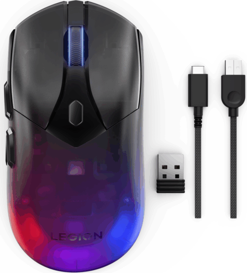 Lenovo Legion M410 (vezeték nélküli, RGB, gamer, fekete)