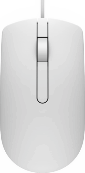 Dell MS116 (vezetékes, optikai, fehér)