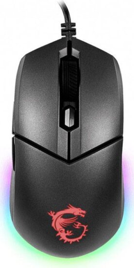 MSI Clutch GM11 (gamer, vezetékes, optikai, fekete)