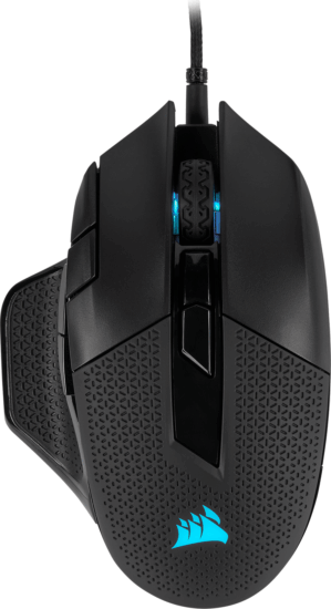 Corsair Nightsword RGB Tunable FPS/MOBA (gamer, vezetékes, RGB, fekete) Corsair Nightsword RGB Tunable FPS/MOBA (gamer, vezetékes, RGB, fekete)