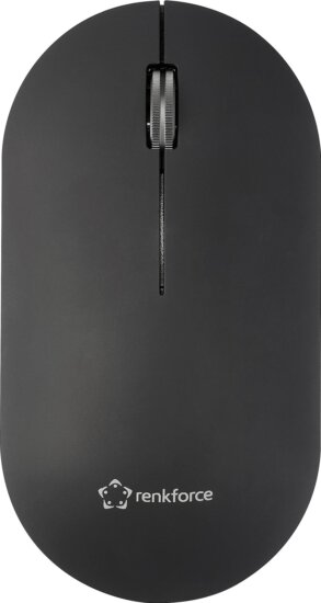 Renkforce RF-WM-200-1 (vezeték nélküli, Bluetooth, optikai, zajtalan gombok, fekete) Renkforce RF-WM-200-1 (vezeték nélküli, Bluetooth, optikai, zajtalan gombok, fekete)