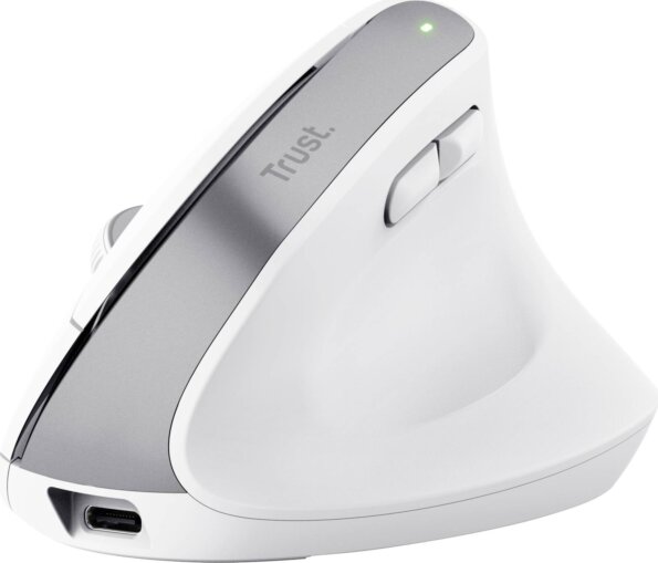 Trust Bayo+ (Bluetooth, optikai, ergonomikus, zajtalan gombok, fehér)