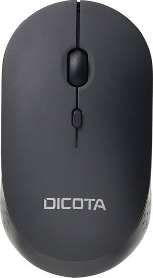 Dicota Silent V2 (vezeték nélküli, optikai, csendes, fekete)