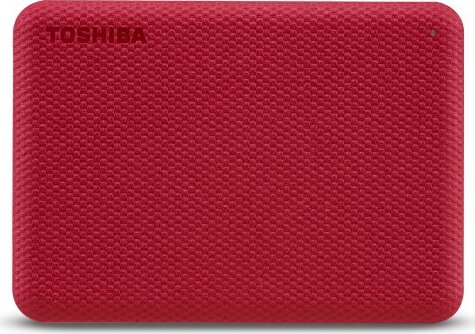Toshiba Canvio Advance 2TB (2,5", USB3.2 Gen1, piros)