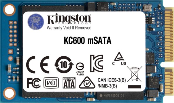 Kingston KC600 512GB (mSATA)