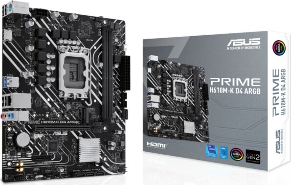 Asus PRIME H610M-K D4 ARGB alaplap