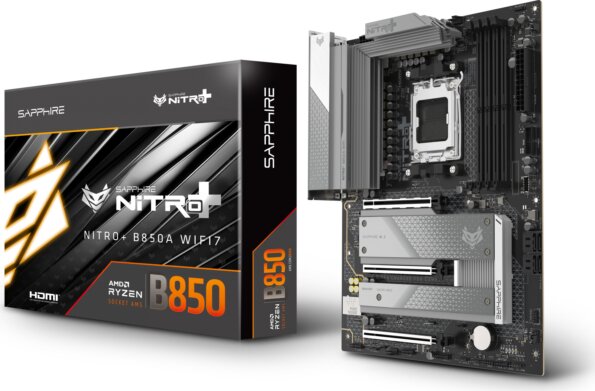 Sapphire Nitro+ B850A WiFi7 alaplap