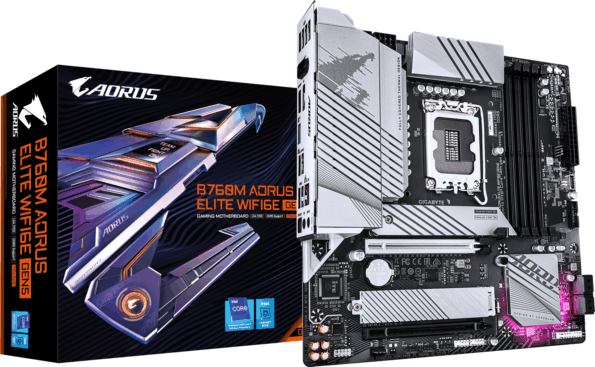 Gigabyte B760M AORUS ELITE WiFi6E GEN5 alaplap