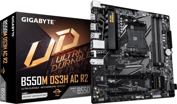 Gigabyte B550M DS3H AC R2 alaplap