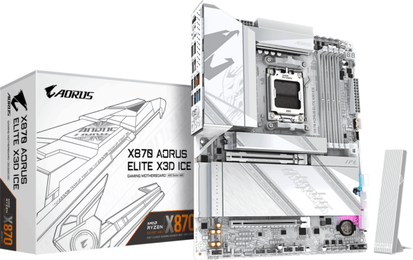 Gigabyte X870 AORUS ELITE X3D ICE alaplap