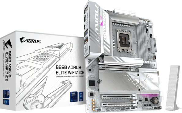 Gigabyte B860 AORUS ELITE WiFi7 ICE alaplap