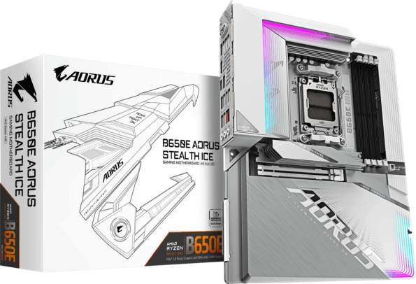Gigabyte B650E AORUS STEALTH ICE alaplap