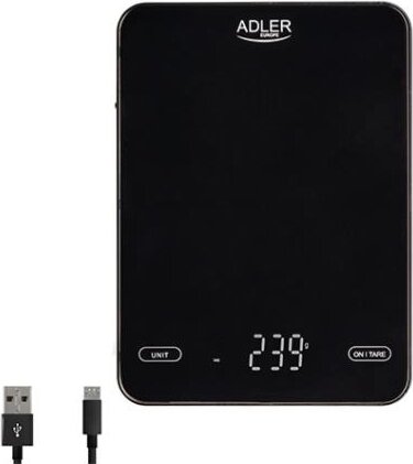 Adler AD 3177B konyhai mérleg