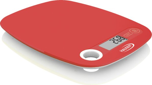 Hauser DKS-1064 konyhai mérleg, piros
