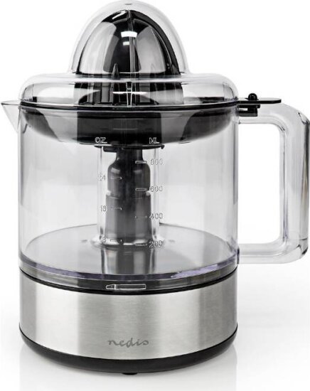 Nedis KAJC110CBK citrusprés, 30W, Fekete-Ezüst