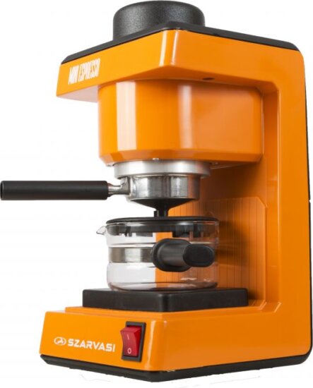 Szarvasi Mini SZV-612 espresso kávéfőző, narancssárga