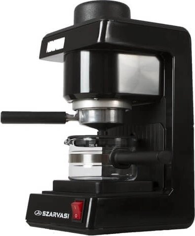 Szarvasi Mini SZV-612 espresso kávéfőző, fekete