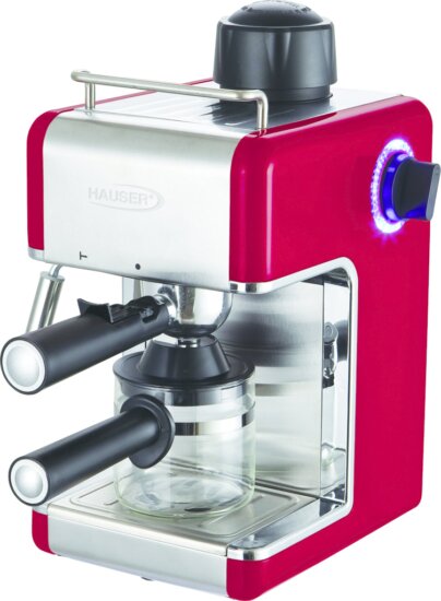 Hauser CE-929 espresso kávéfőző, piros Hauser CE-929 espresso kávéfőző, piros