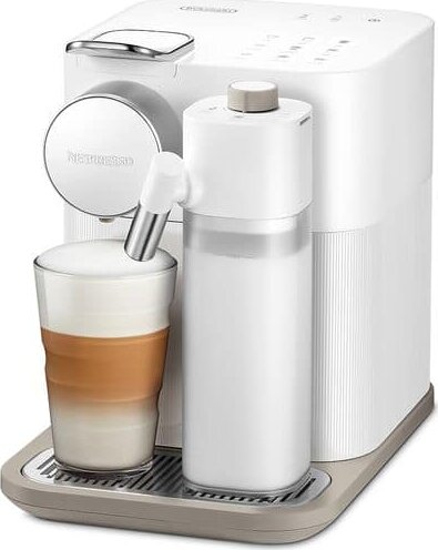 DeLonghi Gran Lattissima Nespresso kapszulás kávéfőző, fehér