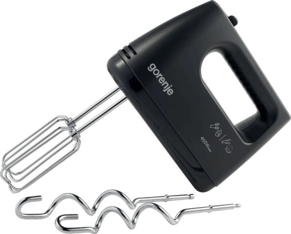 Gorenje M460CBK kézi mixer, 450W, fekete Gorenje M460CBK kézi mixer, 450W, fekete
