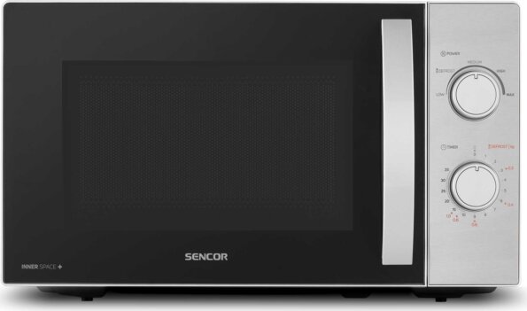 Sencor SMW 2120SS mikrohullámú sütő, 700W, Szürke