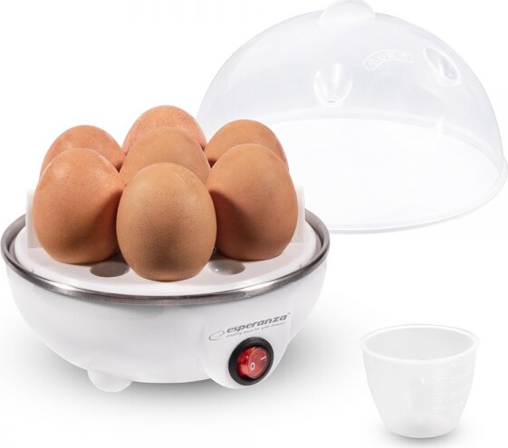 Esperanza Egg Master EKE001 tojásfőző, 350W, fehér Esperanza Egg Master EKE001 tojásfőző, 350W, fehér