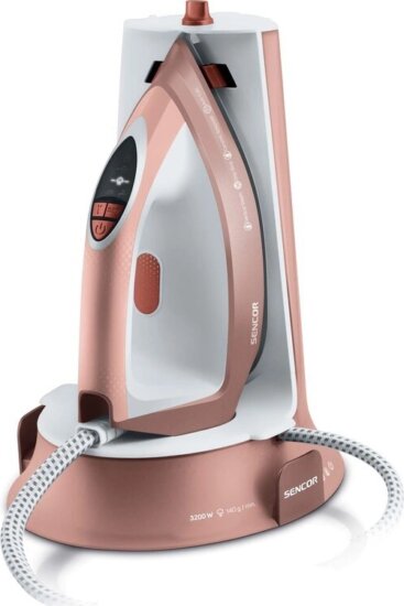 Sencor SSI 0910RS gőzállomás, 3200W, fehér-rózsaszín