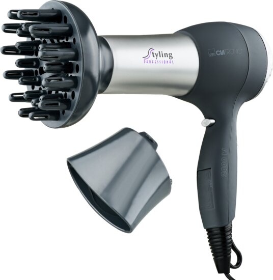 Clatronic HTD 3055 hajszárító, 2000W, ezüst-szürke